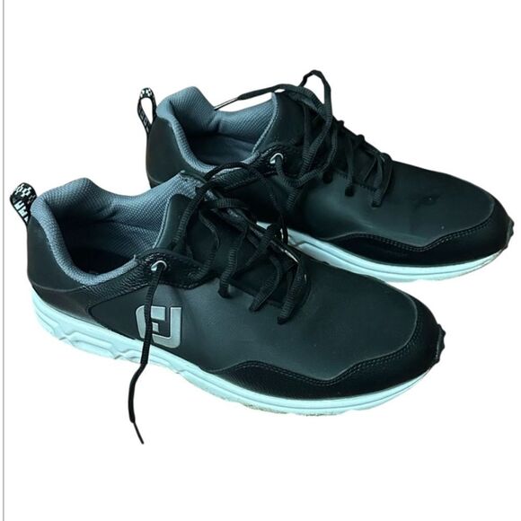 Footjoy Shoes Black Sneakers - Picture 1 of 9